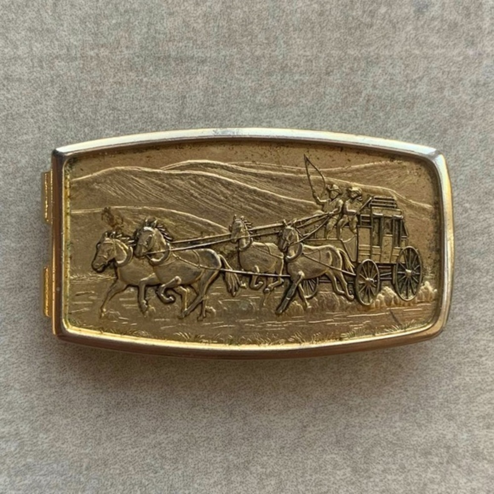 Anson “Stagecoach” Gold-Tone Money Clip 💵